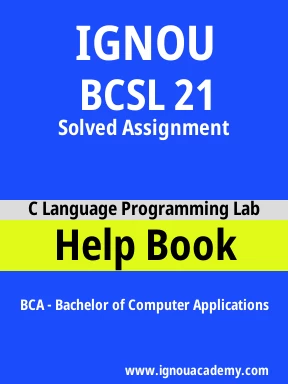 BCSL 21 Solved Assignment