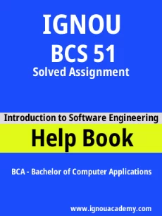 ignou BCS 51 solved assignment