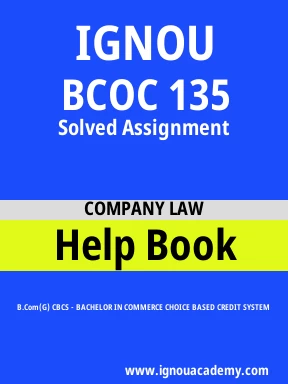 BCOC 135 Solved Assignment