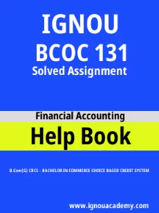 ignou BCOC 131 solved assignment