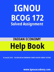 ignou BCOG 172 solved assignment