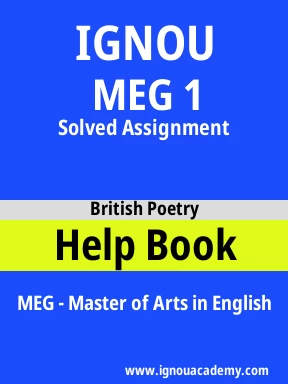 MEG 1 Solved Assignment