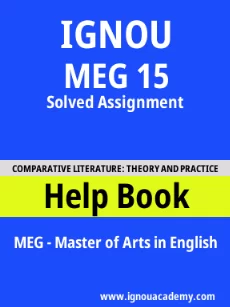 ignou MEG 15 solved assignment