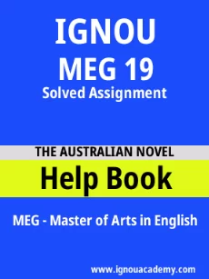 ignou MEG 19 solved assignment