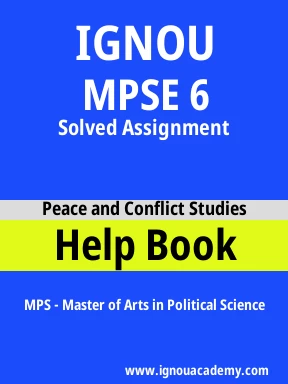 MPSE 6 Solved Assignment