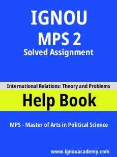 ignou MPS 2 solved assignment