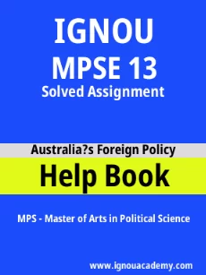 ignou MPSE 13 solved assignment