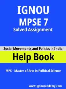 ignou MPSE 7 solved assignment