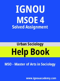 ignou MSOE 4 solved assignment