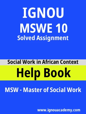 MSWE 10 Solved Assignment