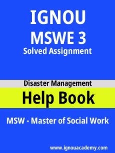 ignou MSWE 3 solved assignment