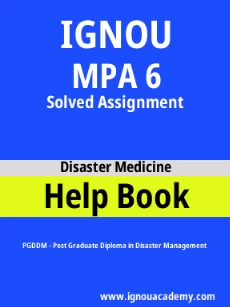 ignou MPA 6 solved assignment