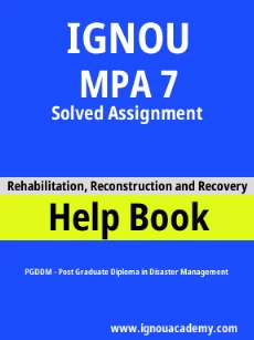 ignou MPA 7 solved assignment