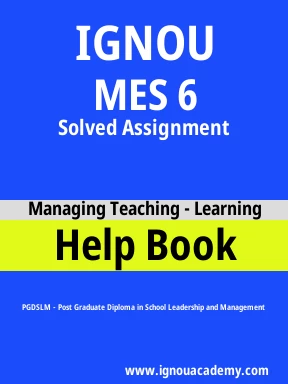 MES 6 Solved Assignment