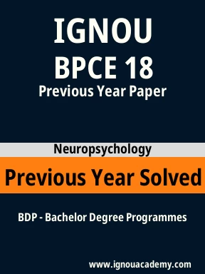 BPCE 18 Previous Year Solved Question Paper