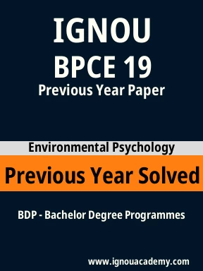 BPCE 19 Previous Year Solved Question Paper