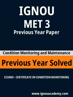 MET 3 Previous Year Solved Question Paper