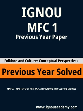 MFC 1 Previous Year Solved Question Paper