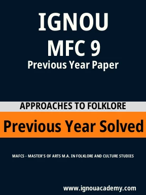 MFC 9 Previous Year Solved Question Paper