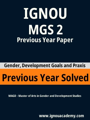 MGS 2 Previous Year Solved Question Paper