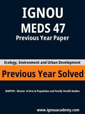 MEDS 47 Previous Year Solved Question Paper