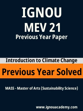 MEV 21 Previous Year Solved Question Paper