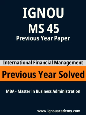 MS 45 Previous Year Solved Question Paper