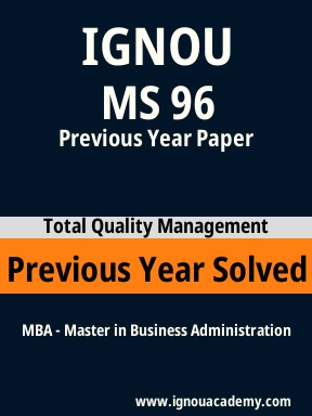 MS 96 Previous Year Solved Question Paper