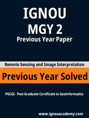 MGY 2 Previous Year Solved Question Paper