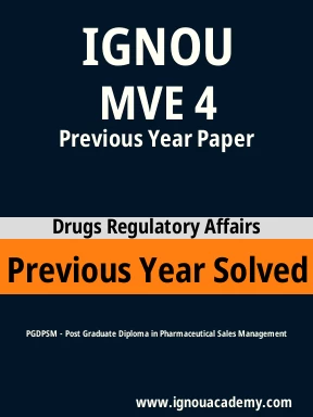 MVE 4 Previous Year Solved Question Paper