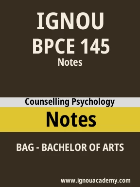 BPCE 145 Solved Assignment