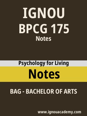 BPCG 175 Solved Assignment