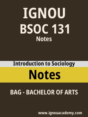 BSOC 131 Solved Assignment