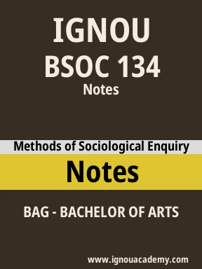 BSOC 134 Solved Assignment