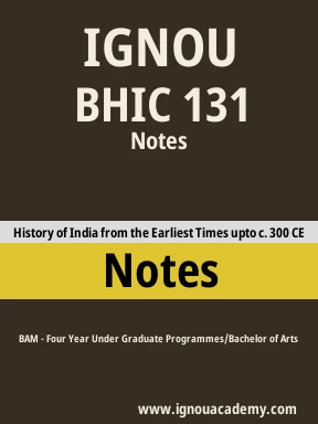 IGNOU BHIC 131 NOTES