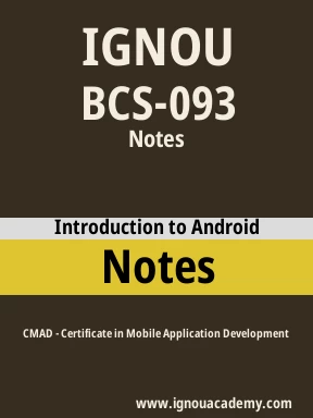 BCS-093 Solved Assignment