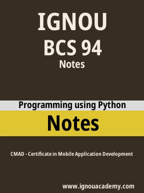 BCS 94 Solved Assignment