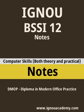 BSSI 12 Solved Assignment