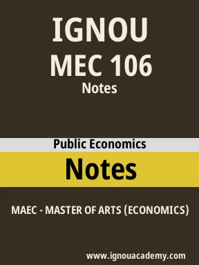 MEC 106 Solved Assignment