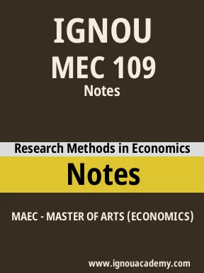 MEC 109 Solved Assignment