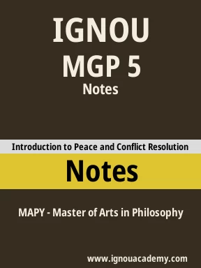 MGP 5 Solved Assignment
