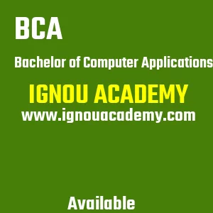 IGNOU BCA Projects