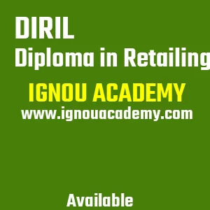 IGNOU DIRIL Projects