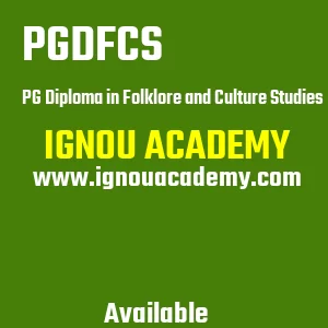 IGNOU PGDFCS Projects