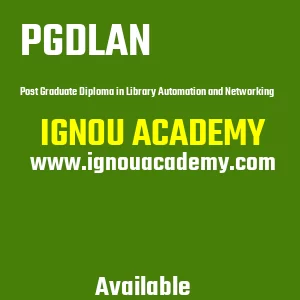 IGNOU PGDLAN Projects