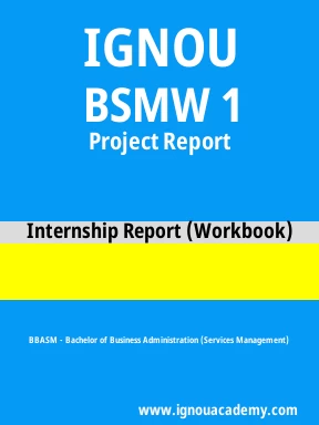 BSMW 1 Solved Assignment