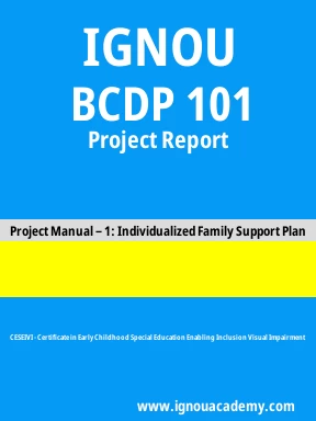 BCDP 101 Solved Assignment