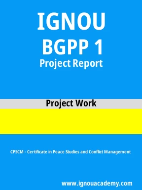 BGPP 1 Solved Assignment