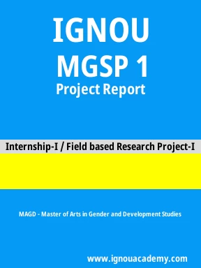 MGSP 1 Solved Assignment