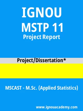 MSTP 11 Solved Assignment